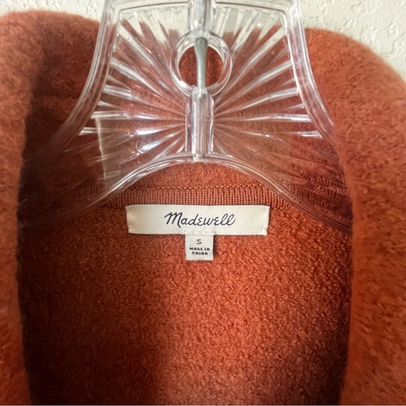 Madewell 100% Merino Wool Coat - Picture 8 of 10